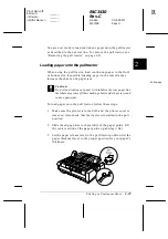 Preview for 71 page of Epson C276001 - FX 980 B/W Dot-matrix Printer User Manual