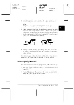 Preview for 79 page of Epson C276001 - FX 980 B/W Dot-matrix Printer User Manual