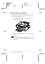 Preview for 84 page of Epson C276001 - FX 980 B/W Dot-matrix Printer User Manual