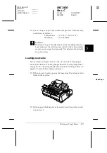 Preview for 99 page of Epson C276001 - FX 980 B/W Dot-matrix Printer User Manual