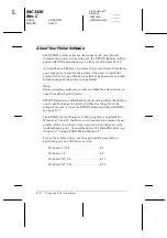 Preview for 108 page of Epson C276001 - FX 980 B/W Dot-matrix Printer User Manual