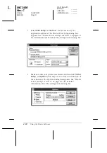 Preview for 116 page of Epson C276001 - FX 980 B/W Dot-matrix Printer User Manual