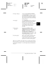 Preview for 123 page of Epson C276001 - FX 980 B/W Dot-matrix Printer User Manual