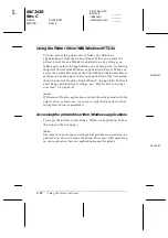 Preview for 124 page of Epson C276001 - FX 980 B/W Dot-matrix Printer User Manual