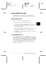 Preview for 129 page of Epson C276001 - FX 980 B/W Dot-matrix Printer User Manual