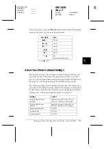 Preview for 133 page of Epson C276001 - FX 980 B/W Dot-matrix Printer User Manual