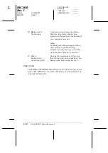 Preview for 150 page of Epson C276001 - FX 980 B/W Dot-matrix Printer User Manual