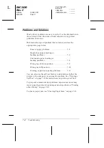 Preview for 158 page of Epson C276001 - FX 980 B/W Dot-matrix Printer User Manual