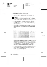 Preview for 174 page of Epson C276001 - FX 980 B/W Dot-matrix Printer User Manual