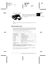 Preview for 177 page of Epson C276001 - FX 980 B/W Dot-matrix Printer User Manual