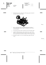 Preview for 182 page of Epson C276001 - FX 980 B/W Dot-matrix Printer User Manual