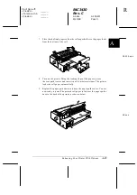 Preview for 189 page of Epson C276001 - FX 980 B/W Dot-matrix Printer User Manual