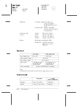 Preview for 200 page of Epson C276001 - FX 980 B/W Dot-matrix Printer User Manual