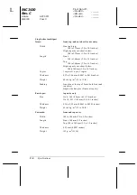 Preview for 202 page of Epson C276001 - FX 980 B/W Dot-matrix Printer User Manual