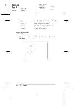 Preview for 204 page of Epson C276001 - FX 980 B/W Dot-matrix Printer User Manual