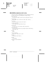 Preview for 212 page of Epson C276001 - FX 980 B/W Dot-matrix Printer User Manual