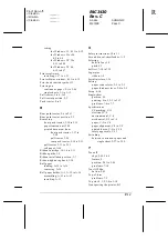 Preview for 243 page of Epson C276001 - FX 980 B/W Dot-matrix Printer User Manual