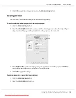 Preview for 62 page of Epson C2800 User Manual