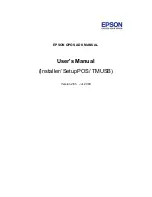 Preview for 1 page of Epson C31C489111 - TM J7000P B/W Inkjet Printer User Manual