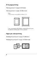 Preview for 32 page of Epson C4100 - AcuLaser Color Laser Printer Reference Manual