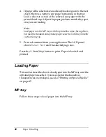 Preview for 40 page of Epson C4100 - AcuLaser Color Laser Printer Reference Manual