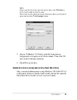 Preview for 81 page of Epson C4100 - AcuLaser Color Laser Printer Reference Manual