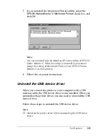 Preview for 113 page of Epson C4100 - AcuLaser Color Laser Printer Reference Manual