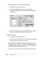 Preview for 120 page of Epson C4100 - AcuLaser Color Laser Printer Reference Manual