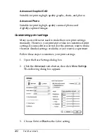 Preview for 122 page of Epson C4100 - AcuLaser Color Laser Printer Reference Manual