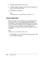 Preview for 128 page of Epson C4100 - AcuLaser Color Laser Printer Reference Manual