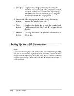 Preview for 154 page of Epson C4100 - AcuLaser Color Laser Printer Reference Manual