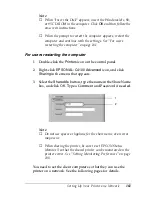 Preview for 161 page of Epson C4100 - AcuLaser Color Laser Printer Reference Manual