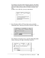 Preview for 163 page of Epson C4100 - AcuLaser Color Laser Printer Reference Manual