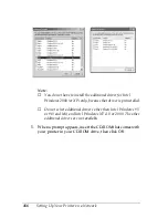 Preview for 166 page of Epson C4100 - AcuLaser Color Laser Printer Reference Manual