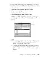 Preview for 175 page of Epson C4100 - AcuLaser Color Laser Printer Reference Manual