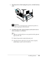 Preview for 185 page of Epson C4100 - AcuLaser Color Laser Printer Reference Manual