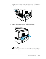 Preview for 201 page of Epson C4100 - AcuLaser Color Laser Printer Reference Manual