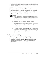 Preview for 223 page of Epson C4100 - AcuLaser Color Laser Printer Reference Manual