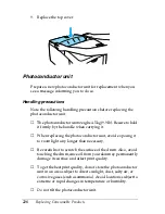 Preview for 228 page of Epson C4100 - AcuLaser Color Laser Printer Reference Manual