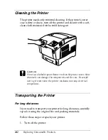 Preview for 242 page of Epson C4100 - AcuLaser Color Laser Printer Reference Manual