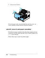 Preview for 258 page of Epson C4100 - AcuLaser Color Laser Printer Reference Manual