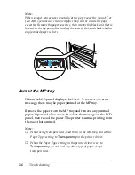 Preview for 266 page of Epson C4100 - AcuLaser Color Laser Printer Reference Manual