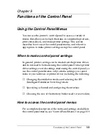 Preview for 313 page of Epson C4100 - AcuLaser Color Laser Printer Reference Manual