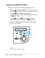 Preview for 318 page of Epson C4100 - AcuLaser Color Laser Printer Reference Manual