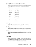 Preview for 325 page of Epson C4100 - AcuLaser Color Laser Printer Reference Manual