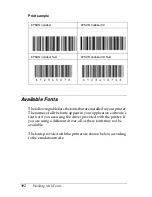 Preview for 392 page of Epson C4100 - AcuLaser Color Laser Printer Reference Manual