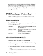 Preview for 398 page of Epson C4100 - AcuLaser Color Laser Printer Reference Manual