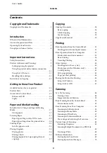 Preview for 4 page of Epson C491F User Manual