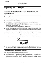 Preview for 100 page of Epson C493A User Manual