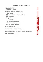 Preview for 4 page of Epson C8230 Series User Manual